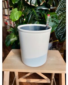 Doniczka Corona: komplet do hydroponiki doniczka + wkład 15/19 + wskaźnik h19